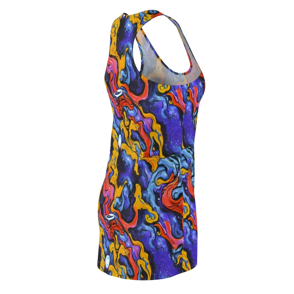 Midnight Mambo on Racerback Dress — Back Side