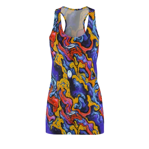 Midnight Mambo on a Racerback Dress