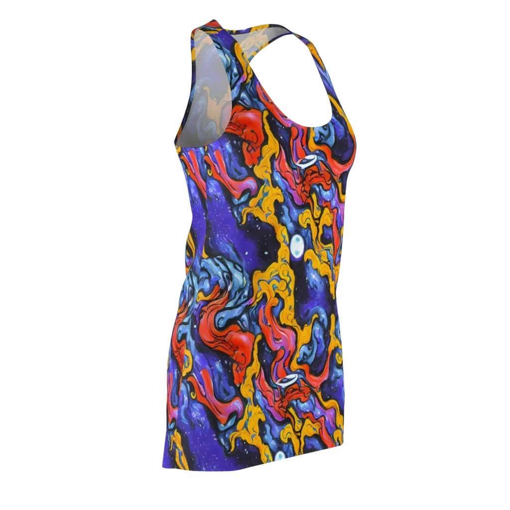 Midnight Mambo on Racerback Dress — Front Side
