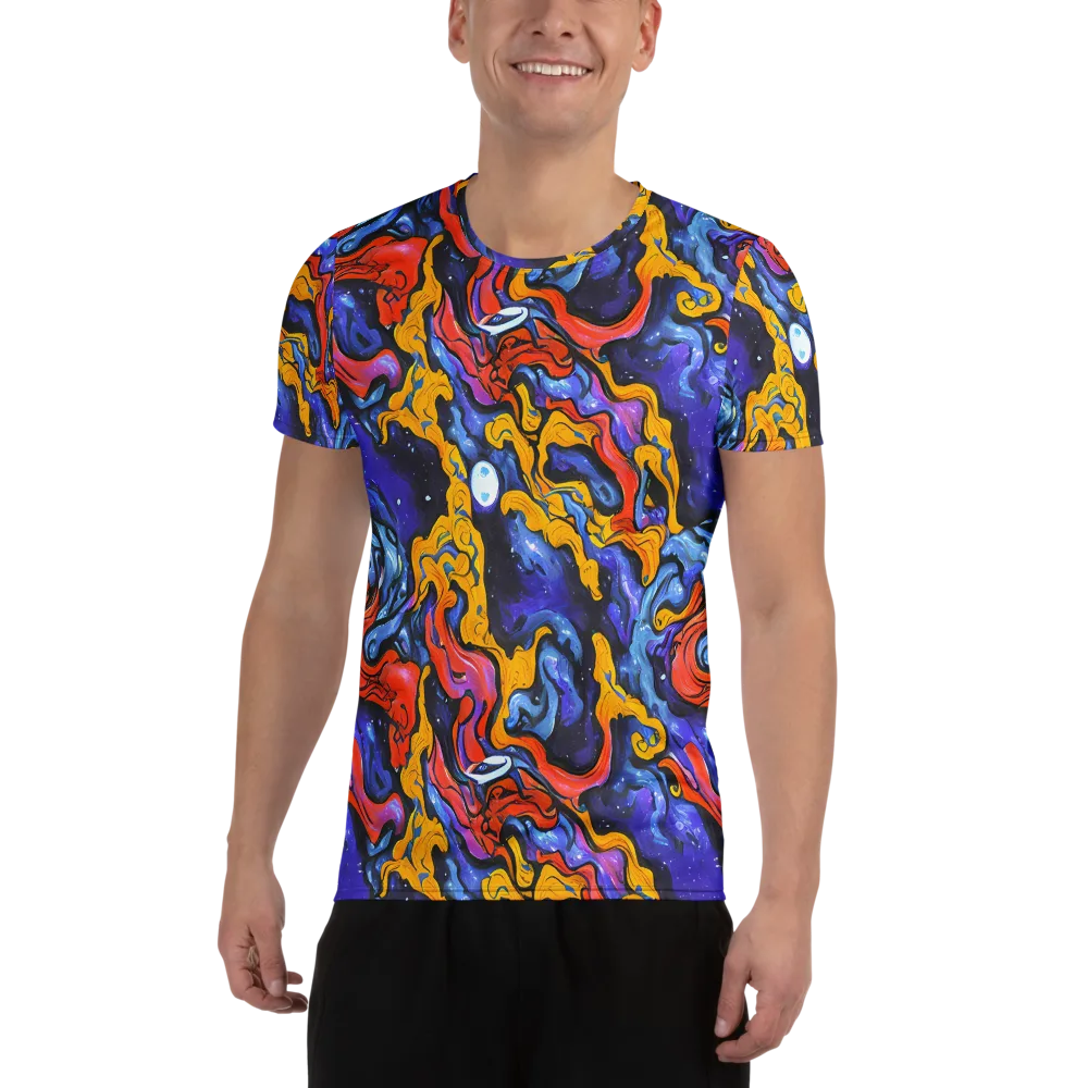 Midnight Mambo on Men's Athletic T-Shirt — Front