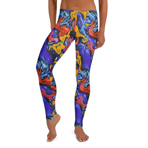 Midnight Mambo on a Leggings