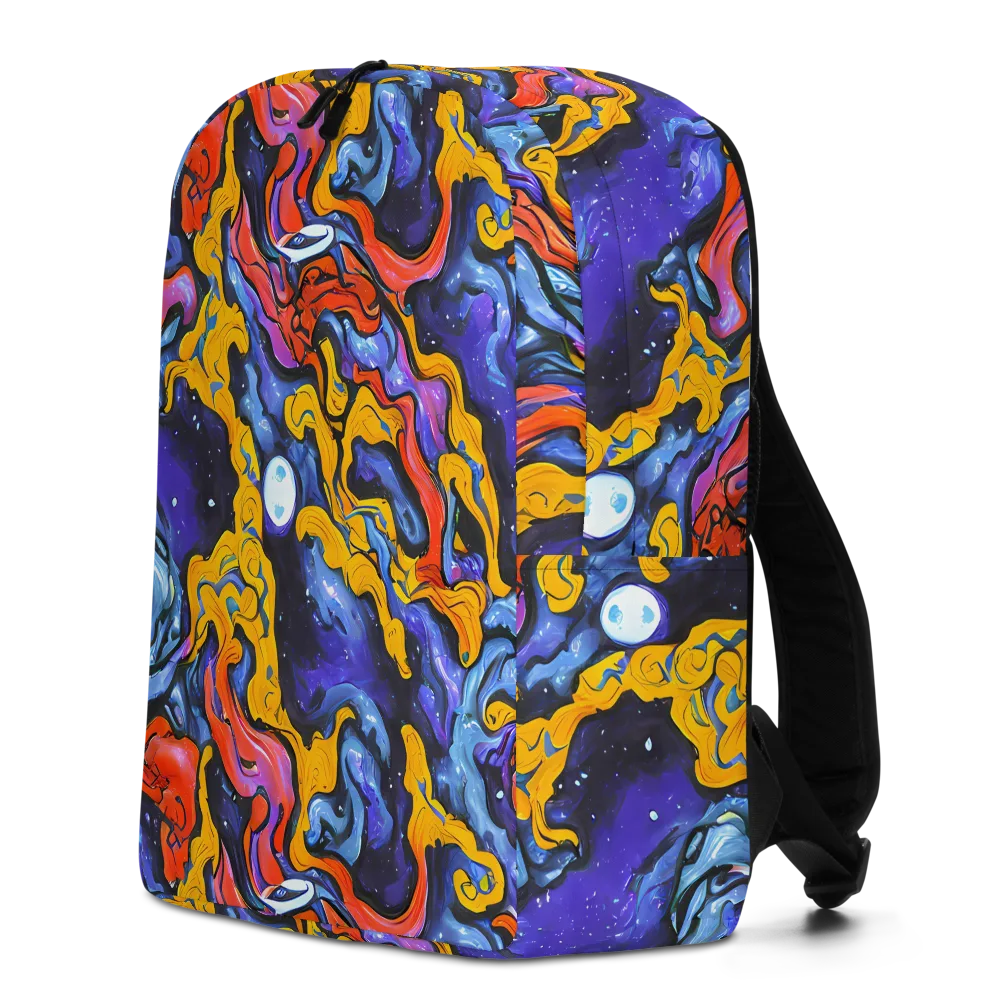 Midnight Mambo on Minimalist Backpack — Left