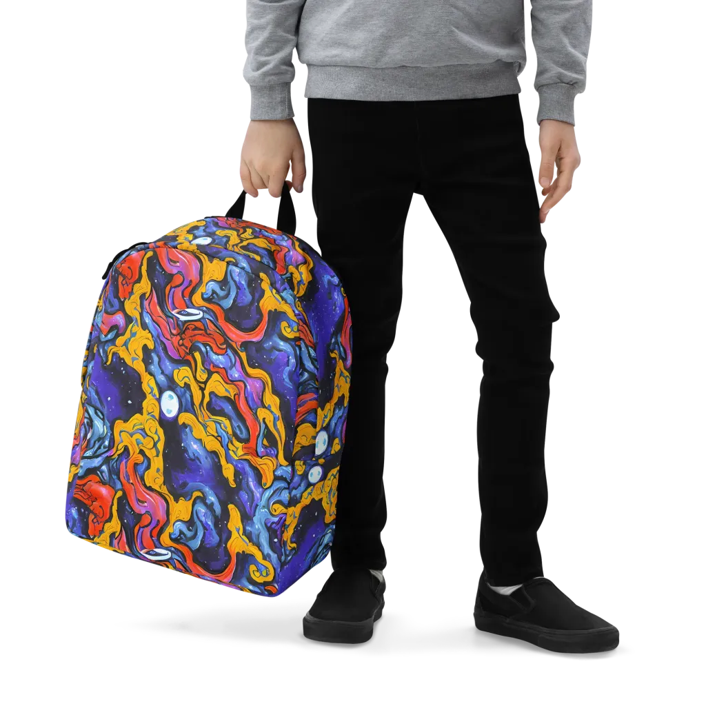 Midnight Mambo on Minimalist Backpack — Zoomed-in