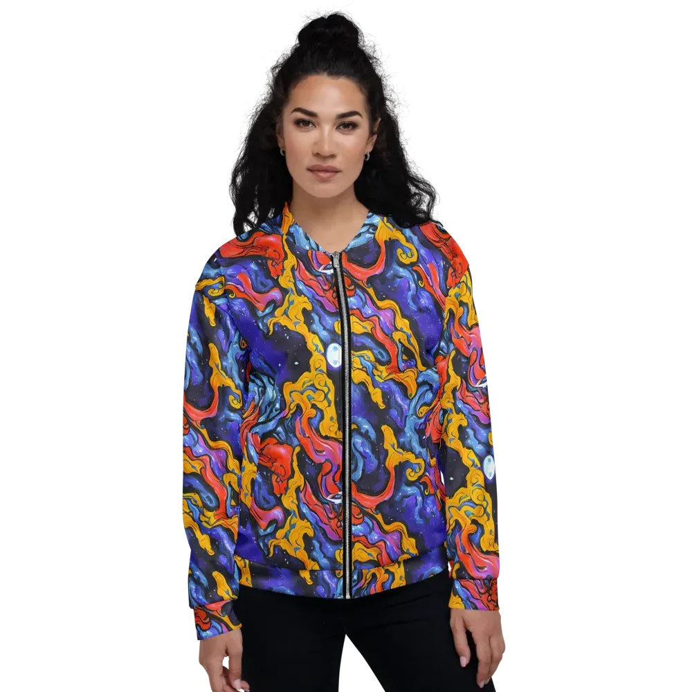 Midnight Mambo on Bomber Jacket — Front