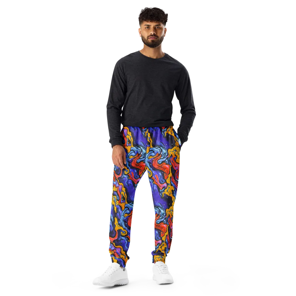Midnight Mambo on Men's Joggers — Front