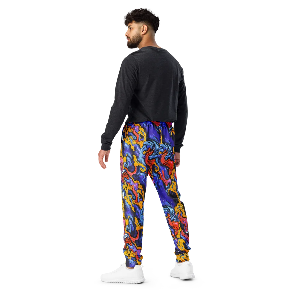 Midnight Mambo on Men's Joggers — Back