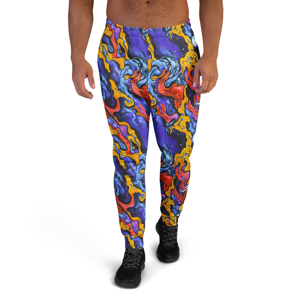 Midnight Mambo on Men's Joggers — Front