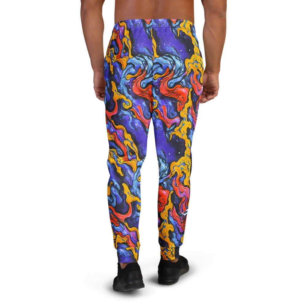 Midnight Mambo on Men's Joggers — Back