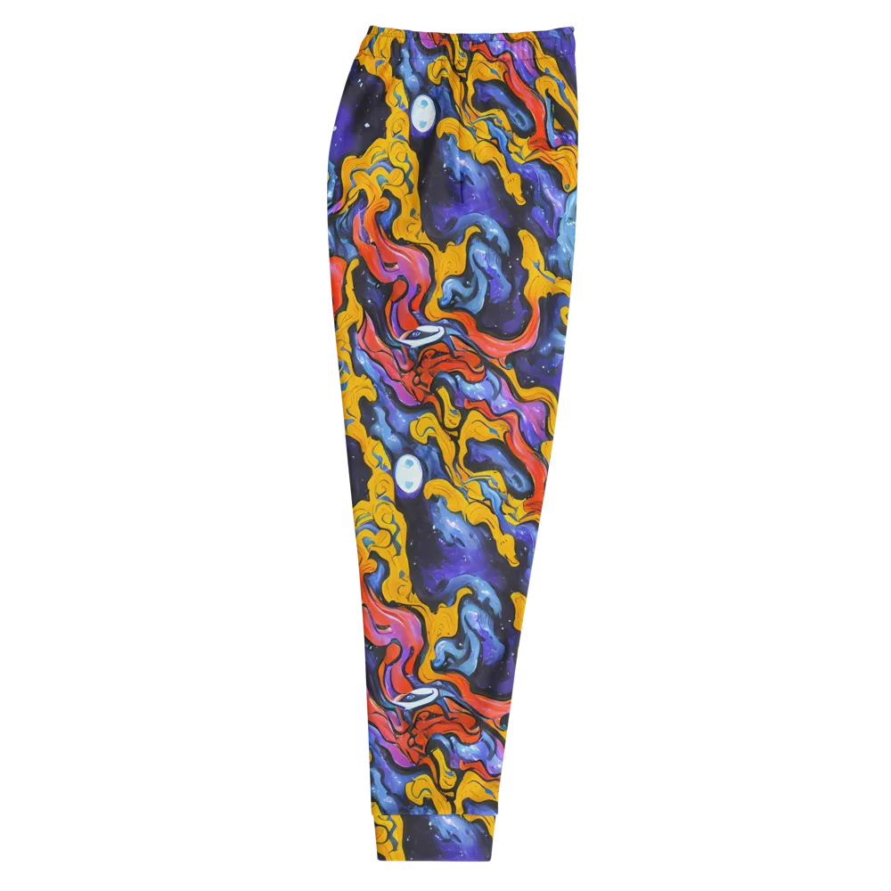 Midnight Mambo on Men's Joggers — Right