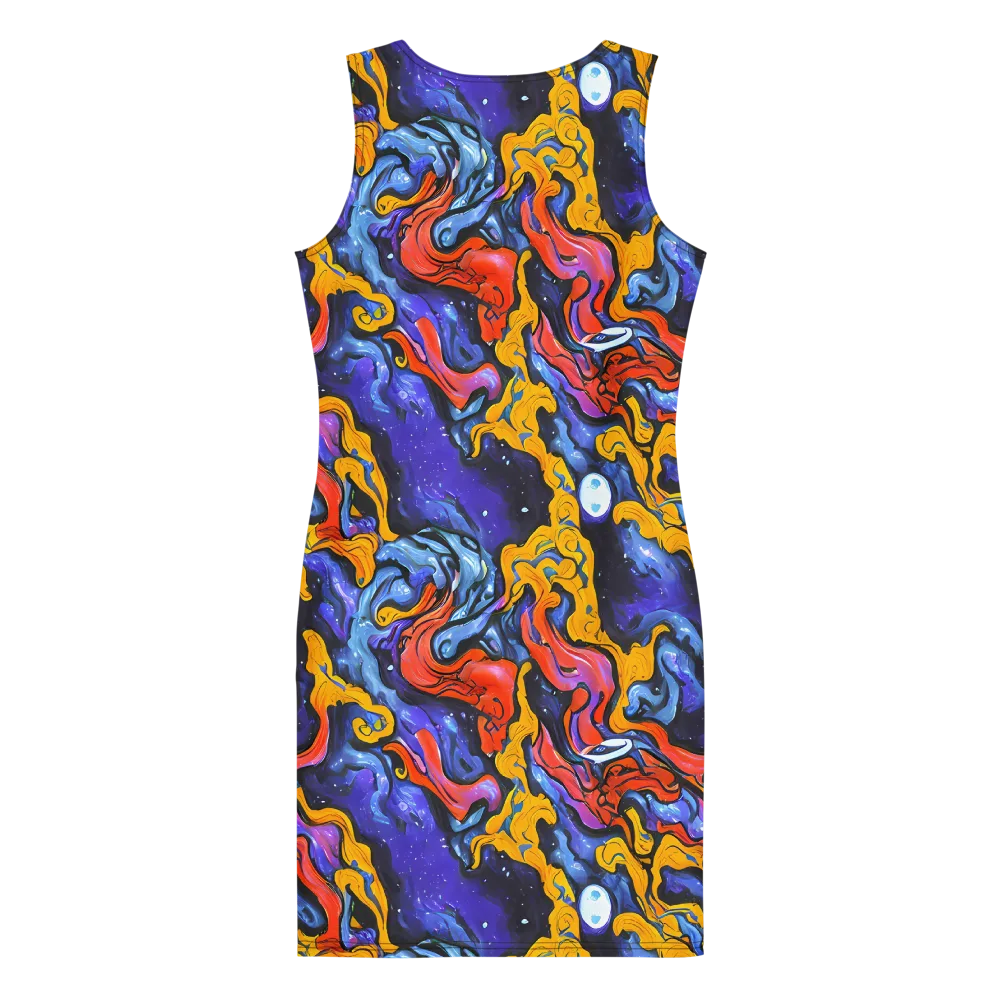 Midnight Mambo on Bodycon Dress — Back