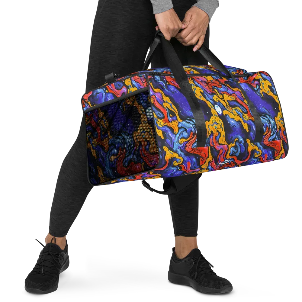 Midnight Mambo on Duffle Bag — Right Front