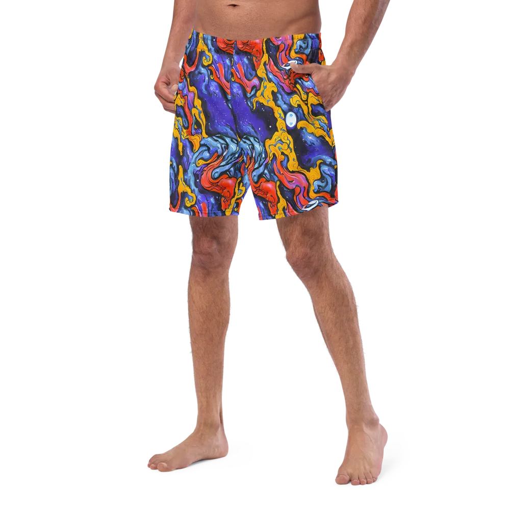 Midnight Mambo on Swim Trunks — Left Front