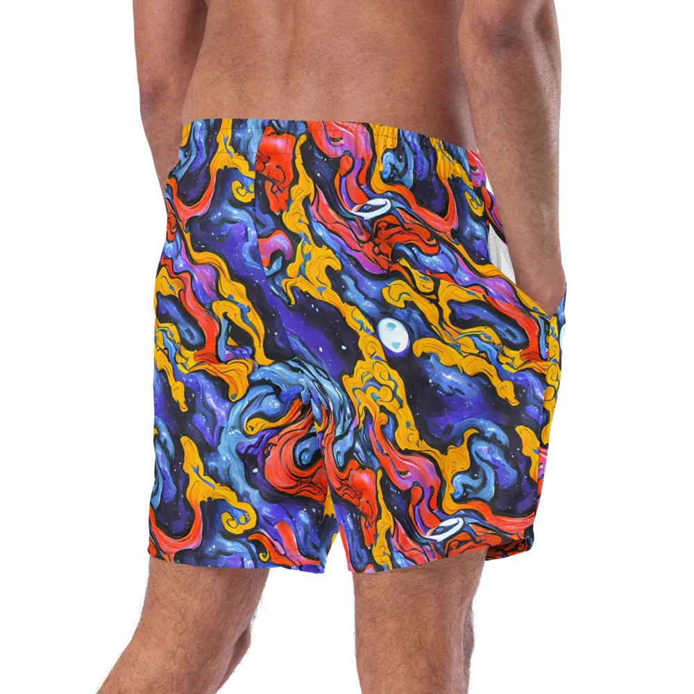 Midnight Mambo on Swim Trunks — Right Back