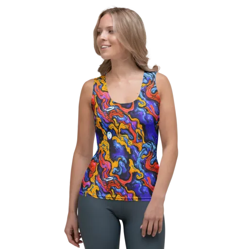 Midnight Mambo on a Women's Tank Top