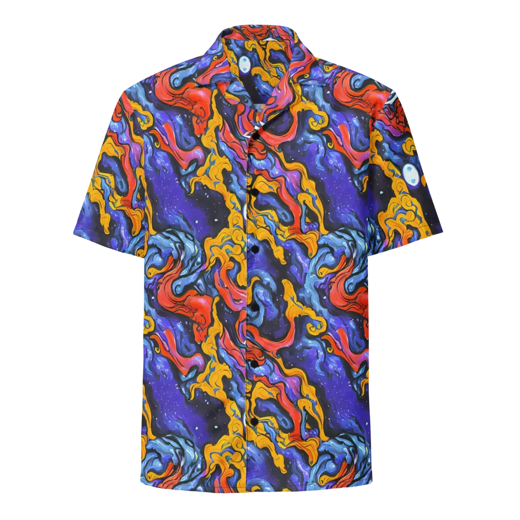 Midnight Mambo on Button Shirt — Front