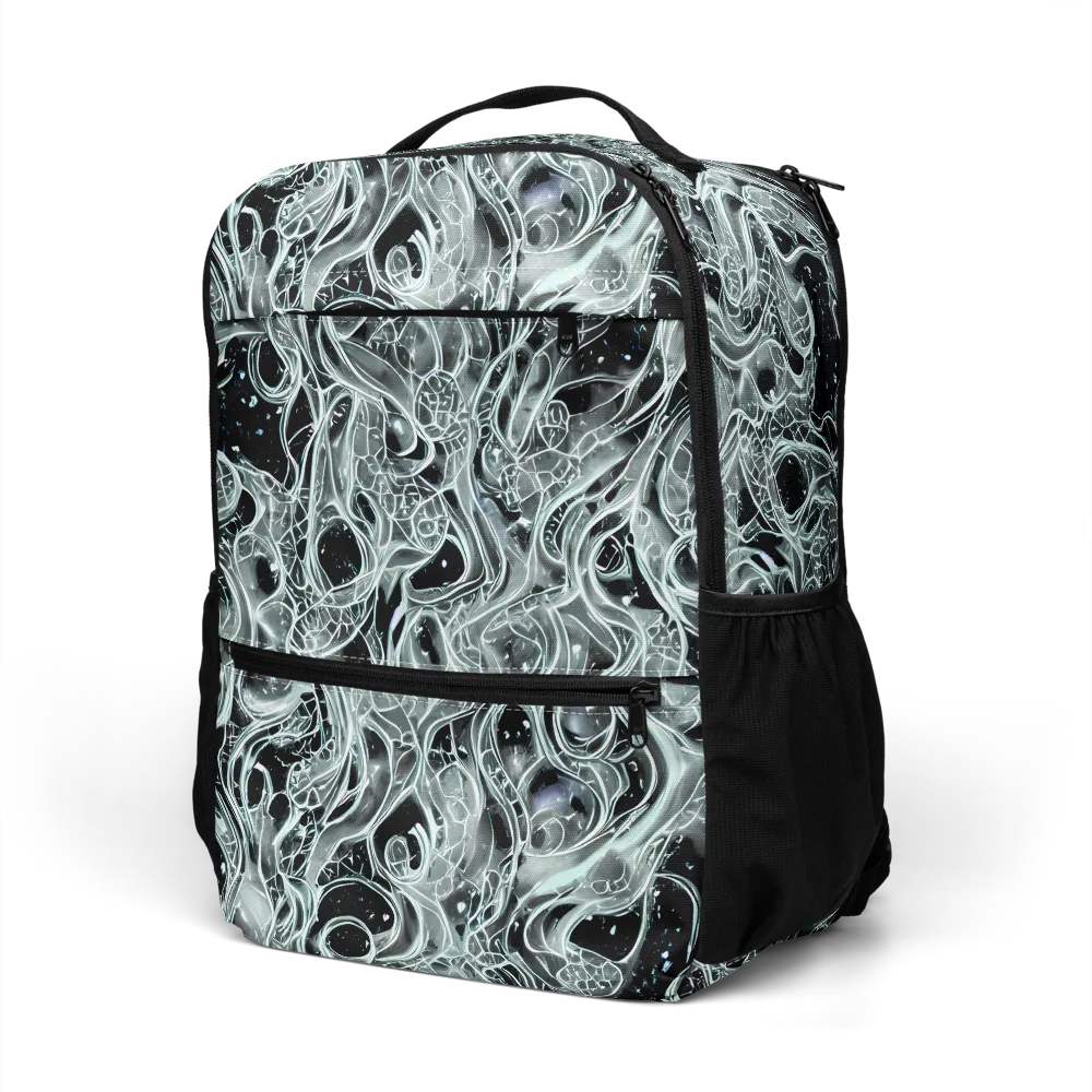 Void Cascade on Utility Backpack — Left Front