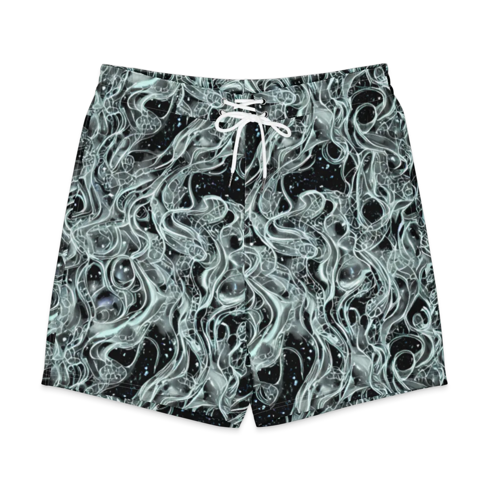 Void Cascade on Men's Board Shorts — Front