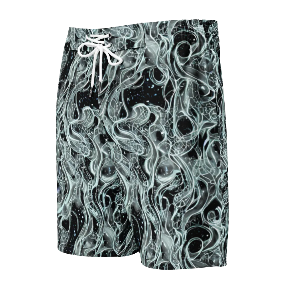 Void Cascade on Men's Board Shorts — Front