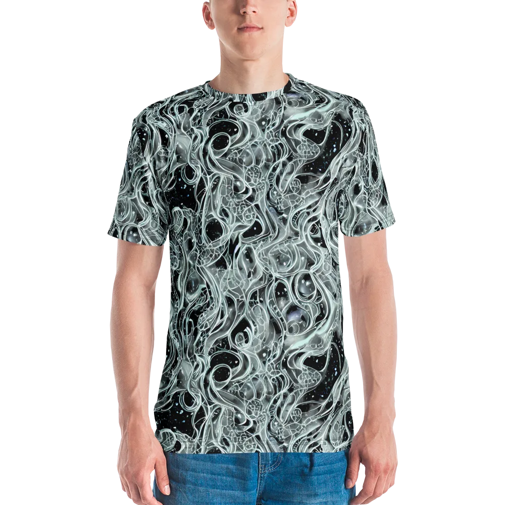 Void Cascade on Men's Crew Neck T-Shirt — Front