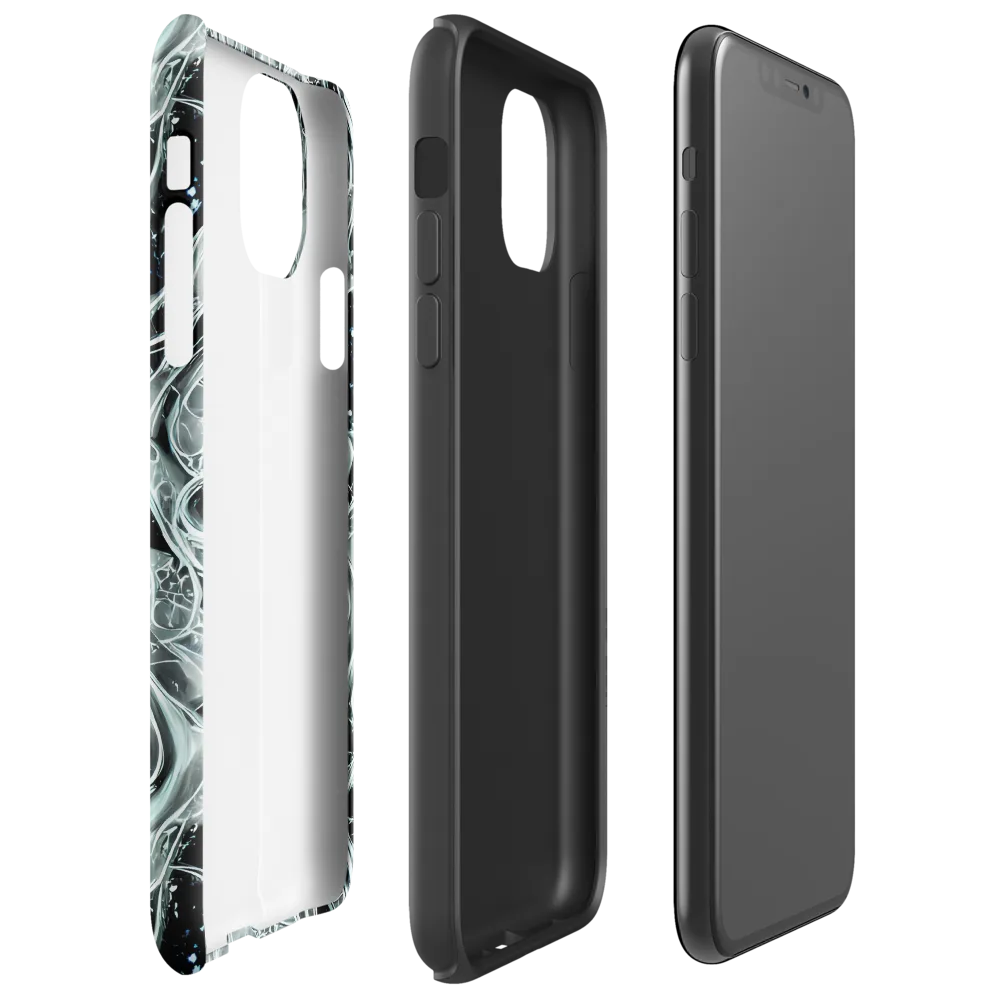 Void Cascade on Tough Case for iPhone® — Right