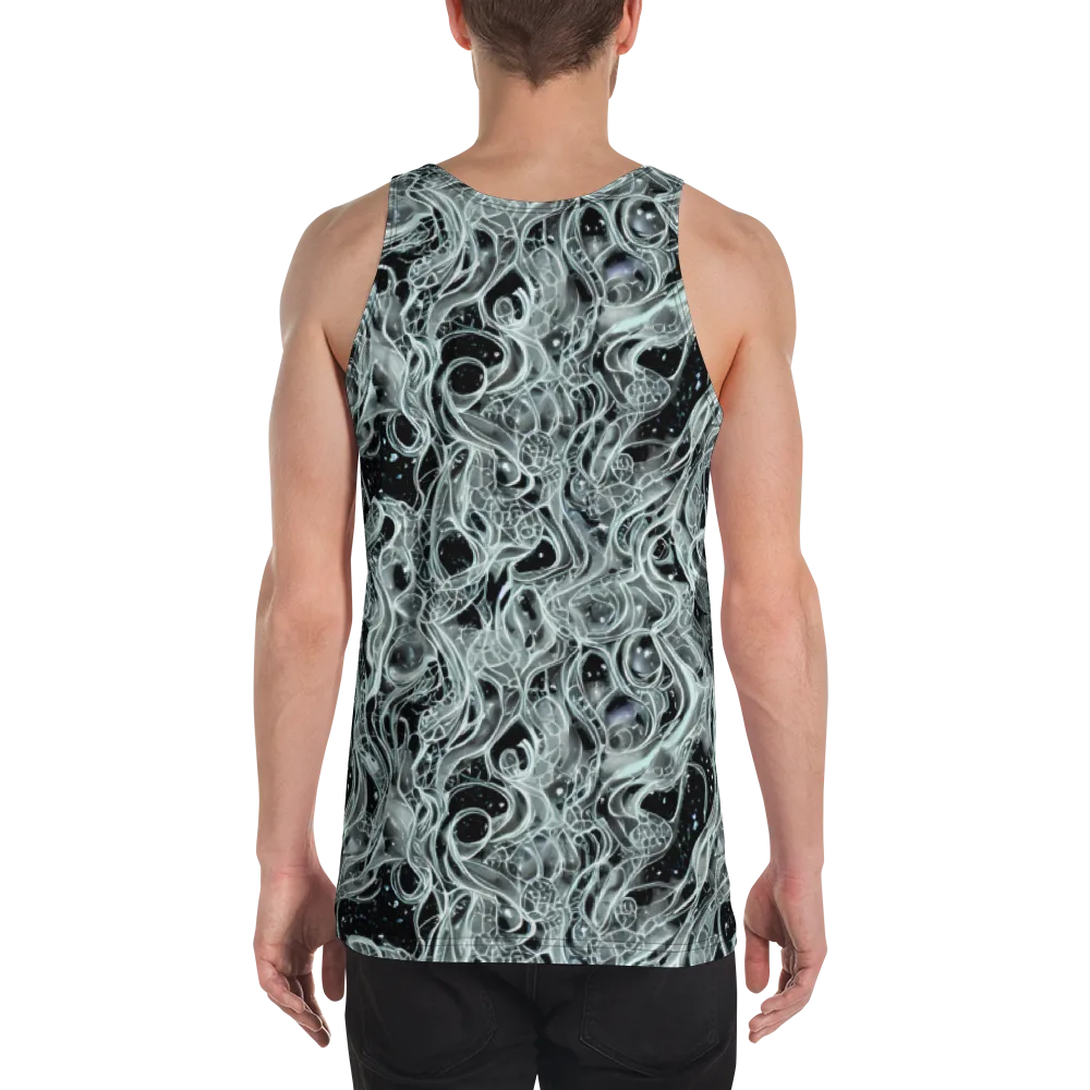 Void Cascade on Men's Tank Top — Back