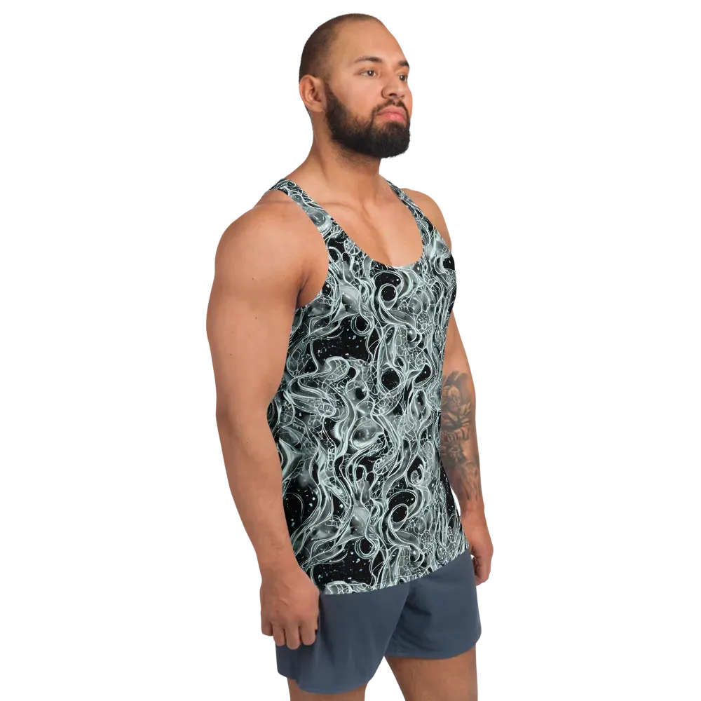 Void Cascade on Men's Tank Top — Right Front