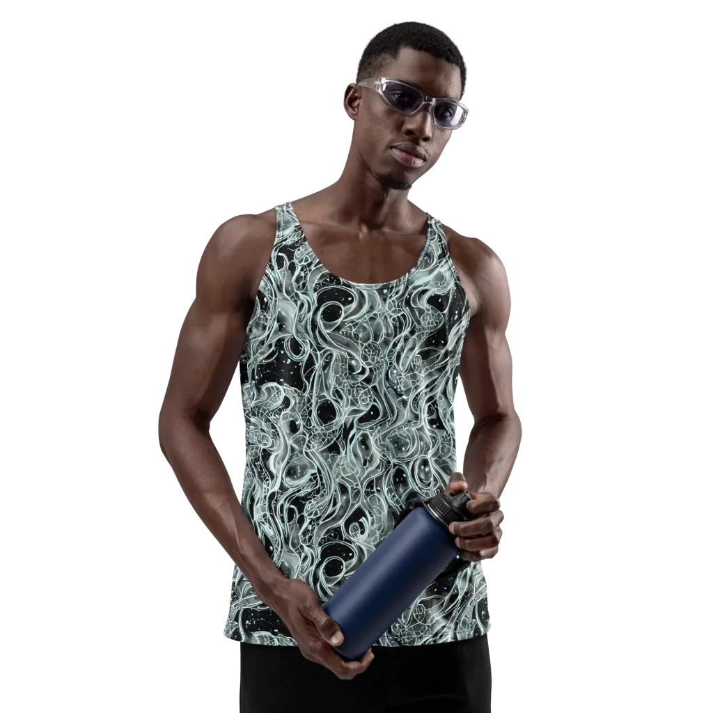 Void Cascade on Men's Tank Top — Front