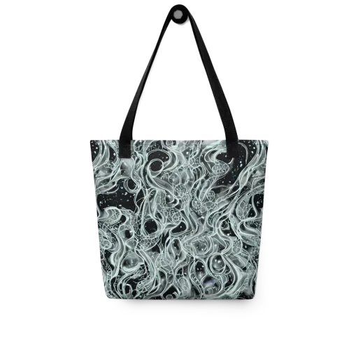 Void Cascade on a Tote Bag