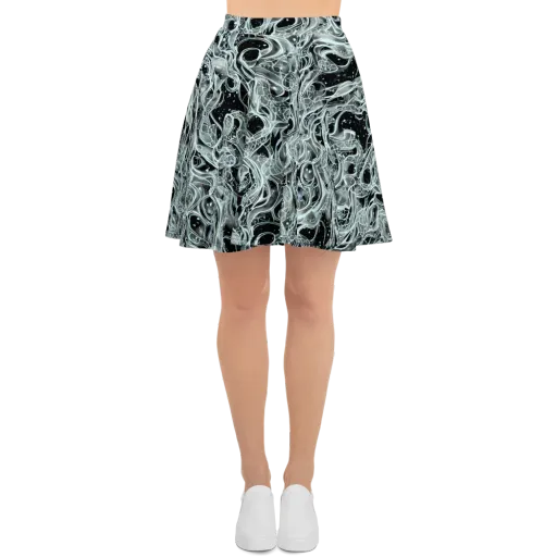 Void Cascade on a Skater Skirt