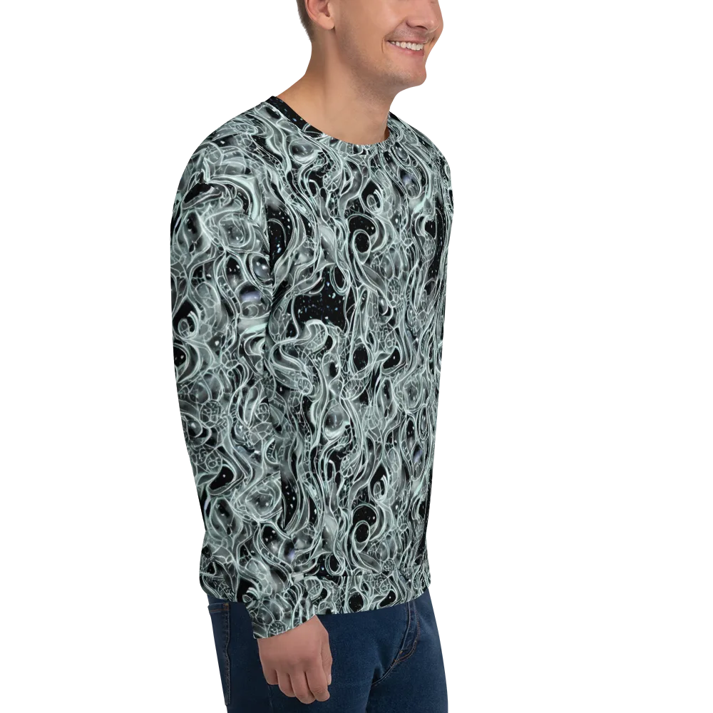 Void Cascade on Sweatshirt — Right Front