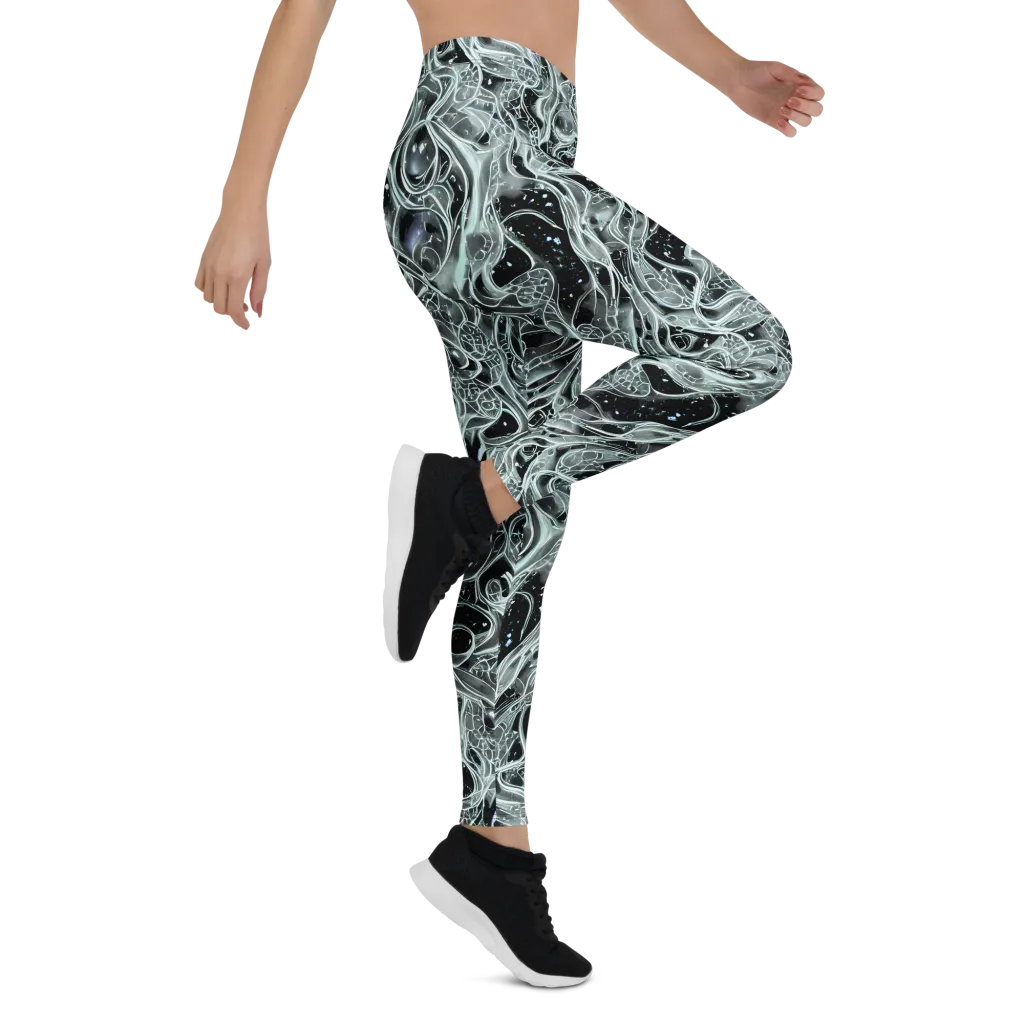 Void Cascade on Leggings — Right