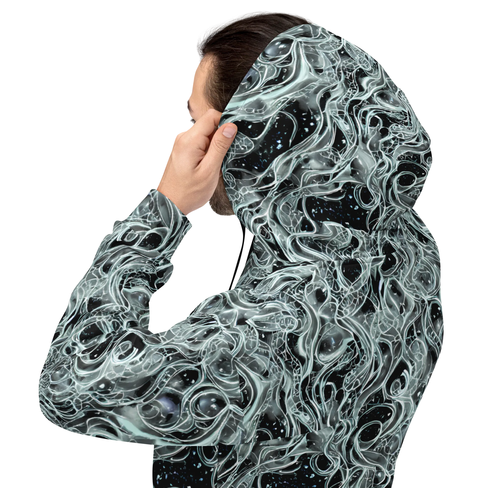 Void Cascade on Hoodie — Back