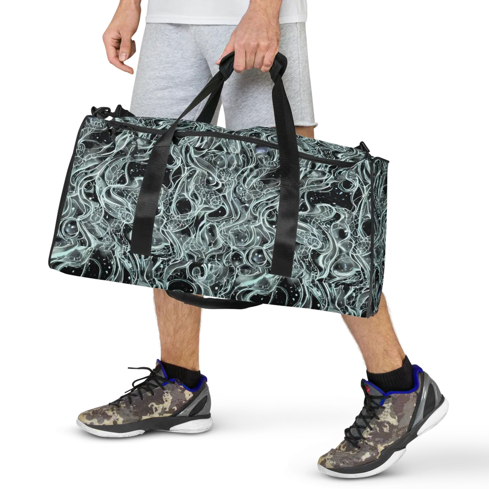 Void Cascade on Duffle Bag — Front