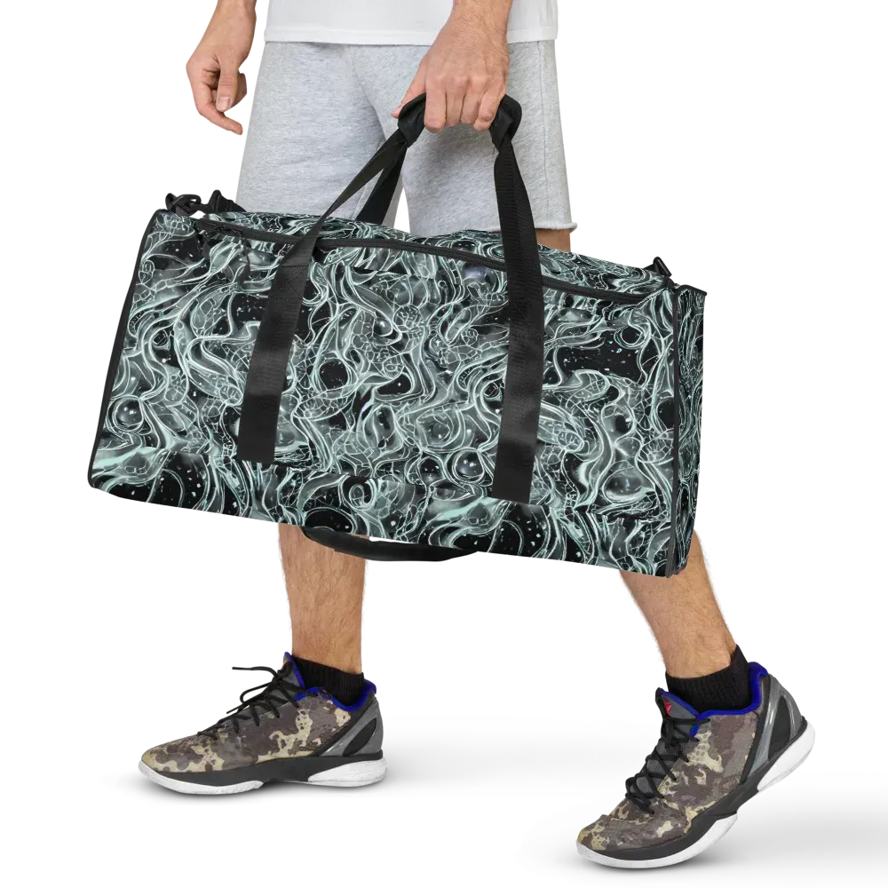 Void Cascade on Duffle Bag — Front