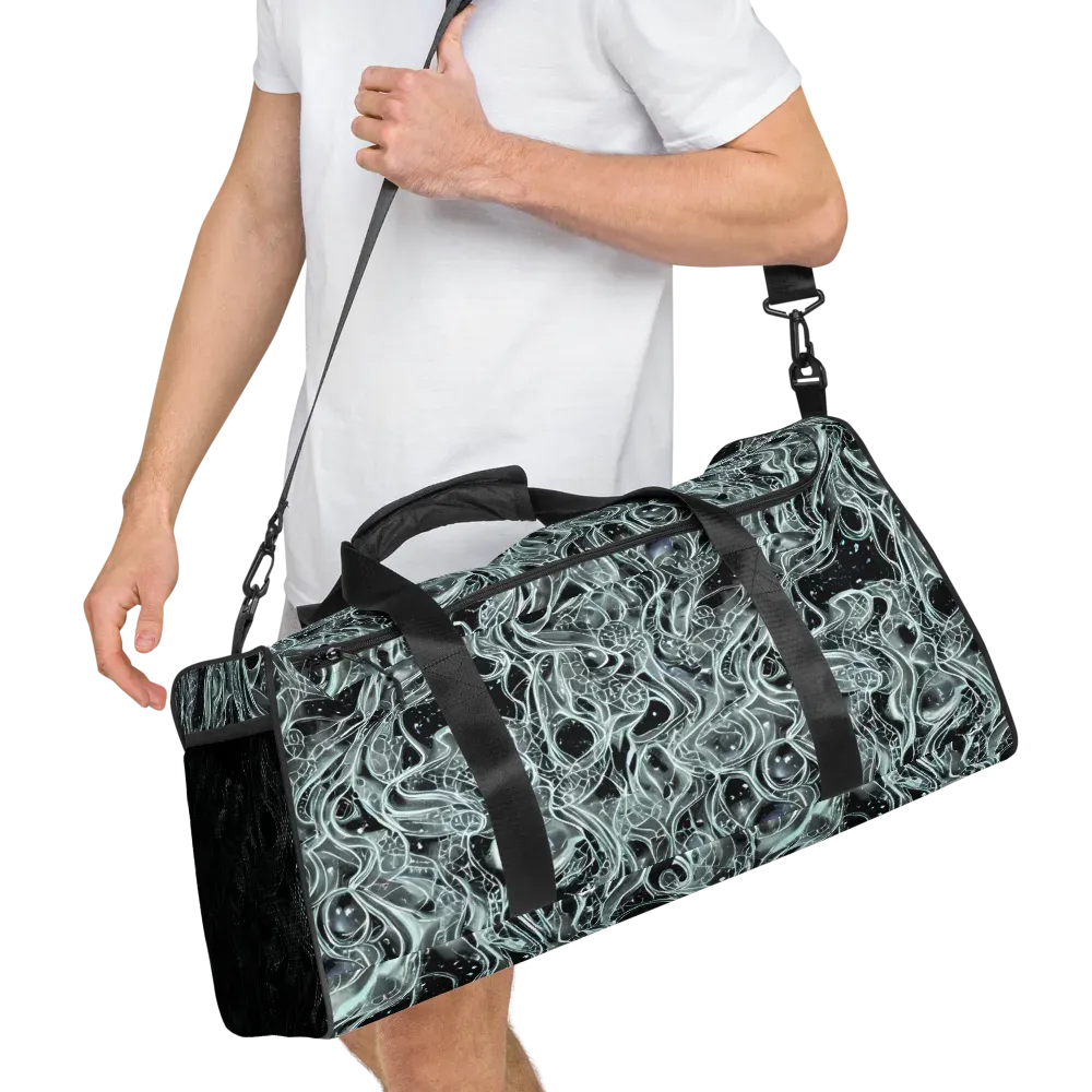 Void Cascade on Duffle Bag — Right Front