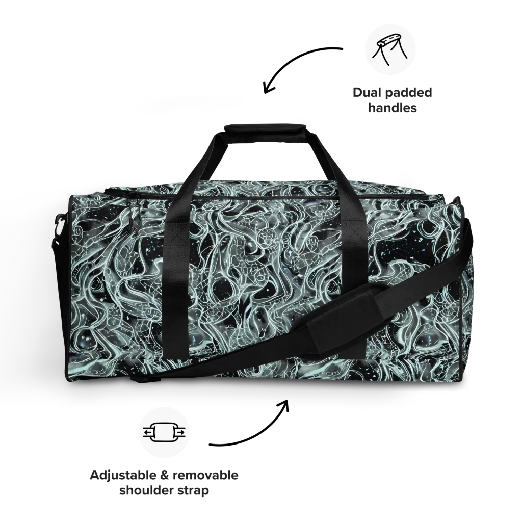 Void Cascade on Duffle Bag — Front