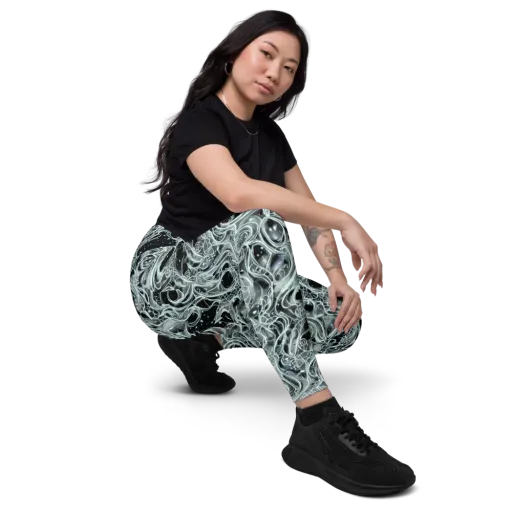 Void Cascade on a Leggings with Pockets