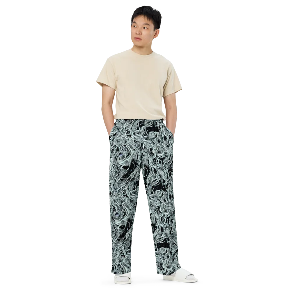 Void Cascade on Wide-Leg Pants — Front