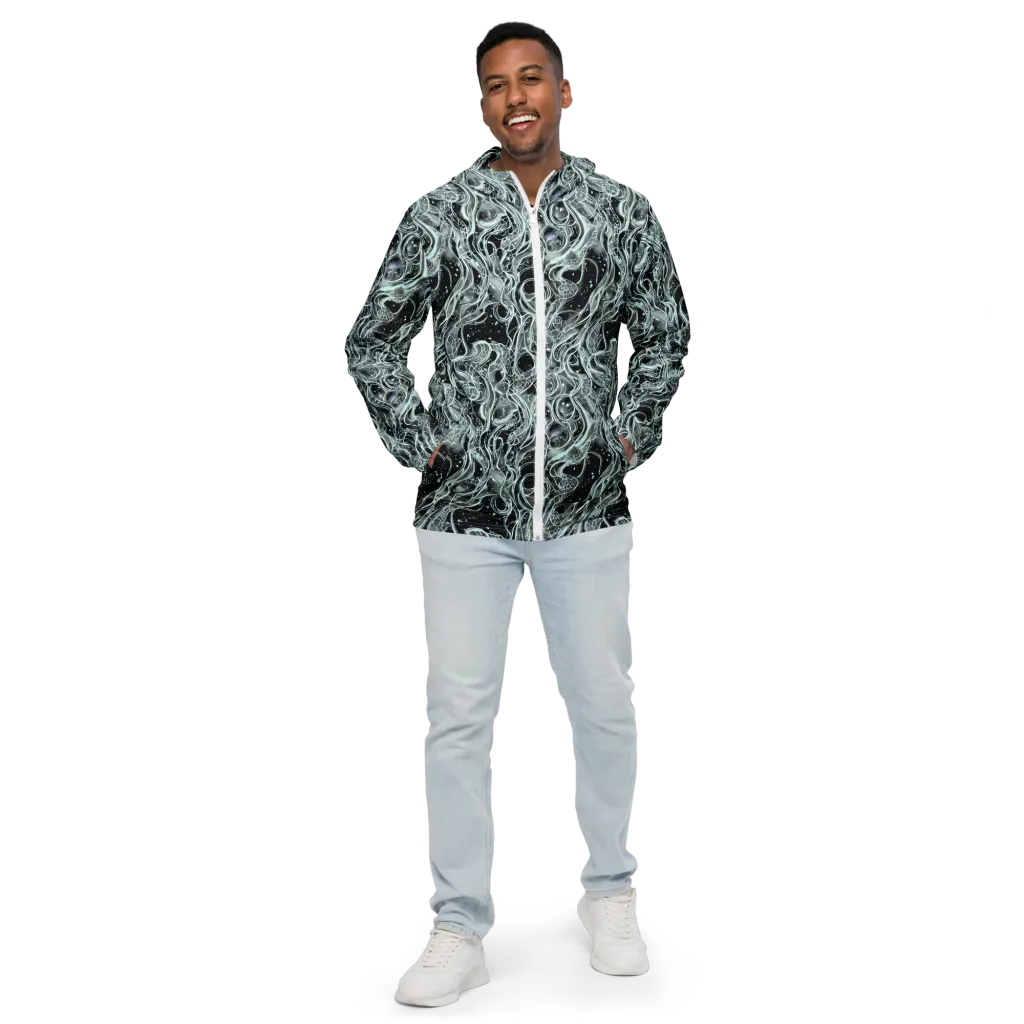 Void Cascade on Men's Windbreaker — Front