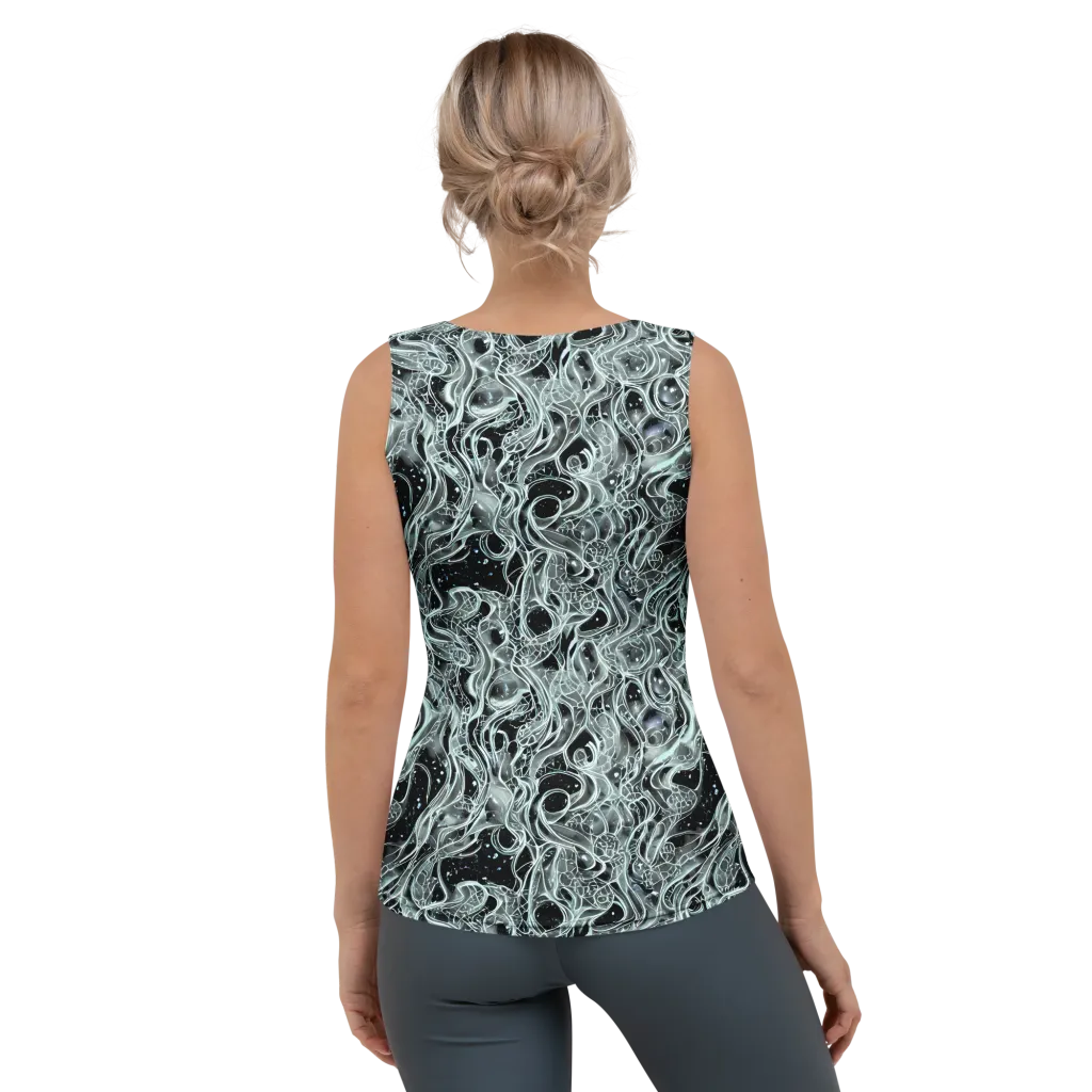 Void Cascade on Women's Tank Top — Back