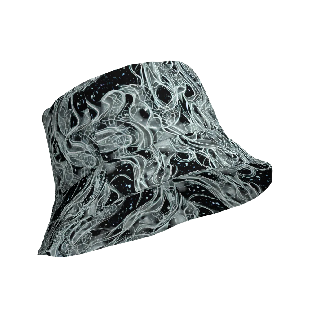 Void Cascade on Reversible Bucket Hat — Product details Outside