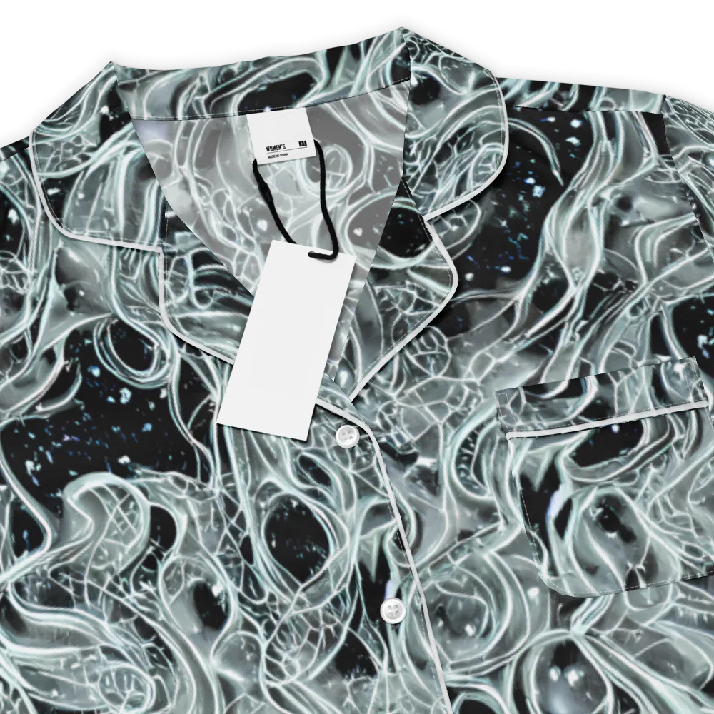 Void Cascade on Women's Short Sleeve Pajama Top — Product details