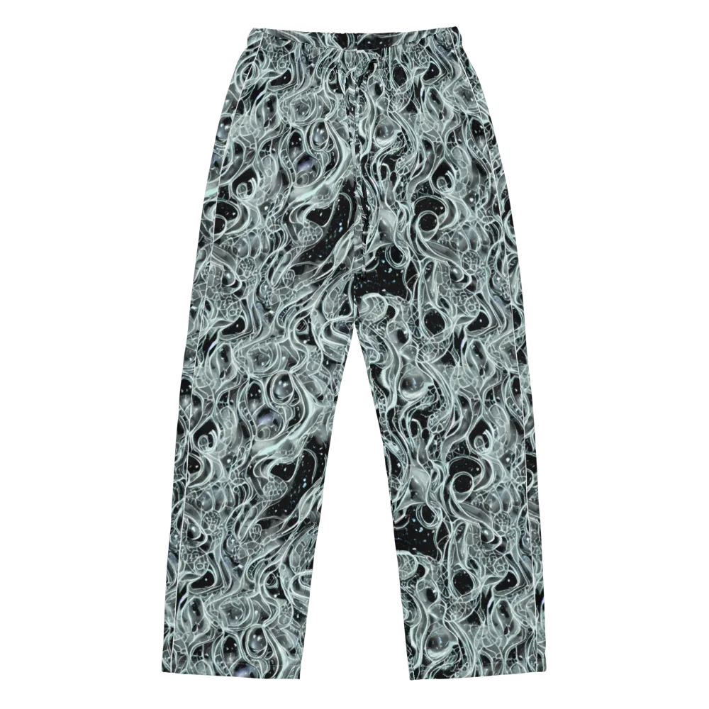 Void Cascade on Women's Pajama Pants — Front