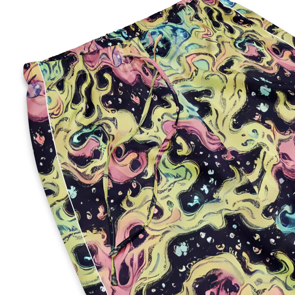 Neon Ink Tide on Women's Pajama Pants — Product details