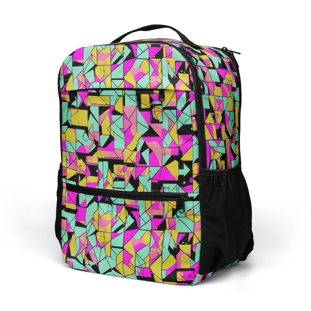 Prism Riot on Utility Backpack — Left Front