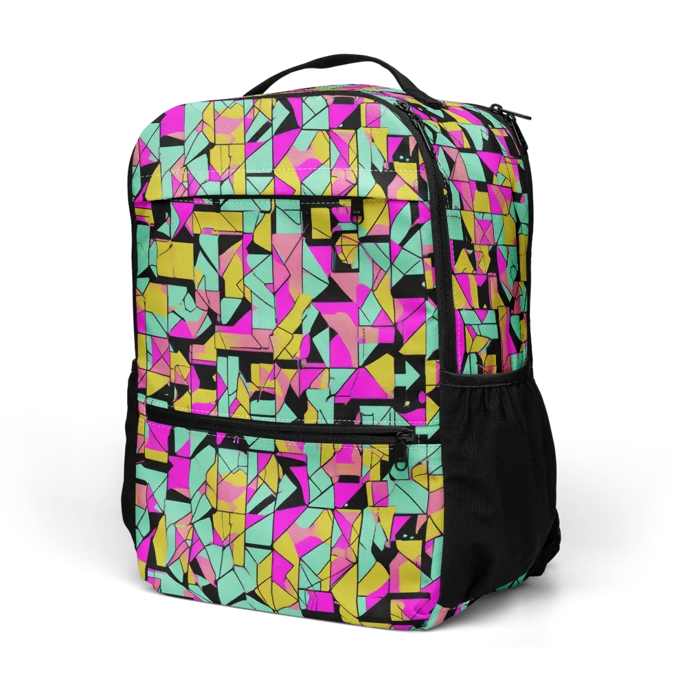 Prism Riot on Utility Backpack — Left Front