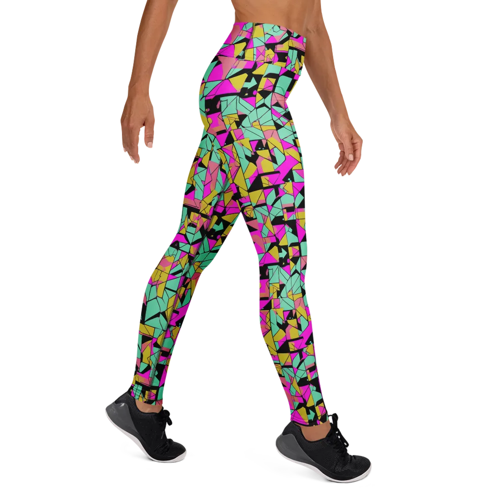Prism Riot on Yoga Leggings — Right