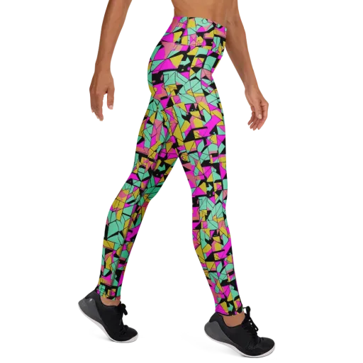 Prism Riot on a Yoga Leggings