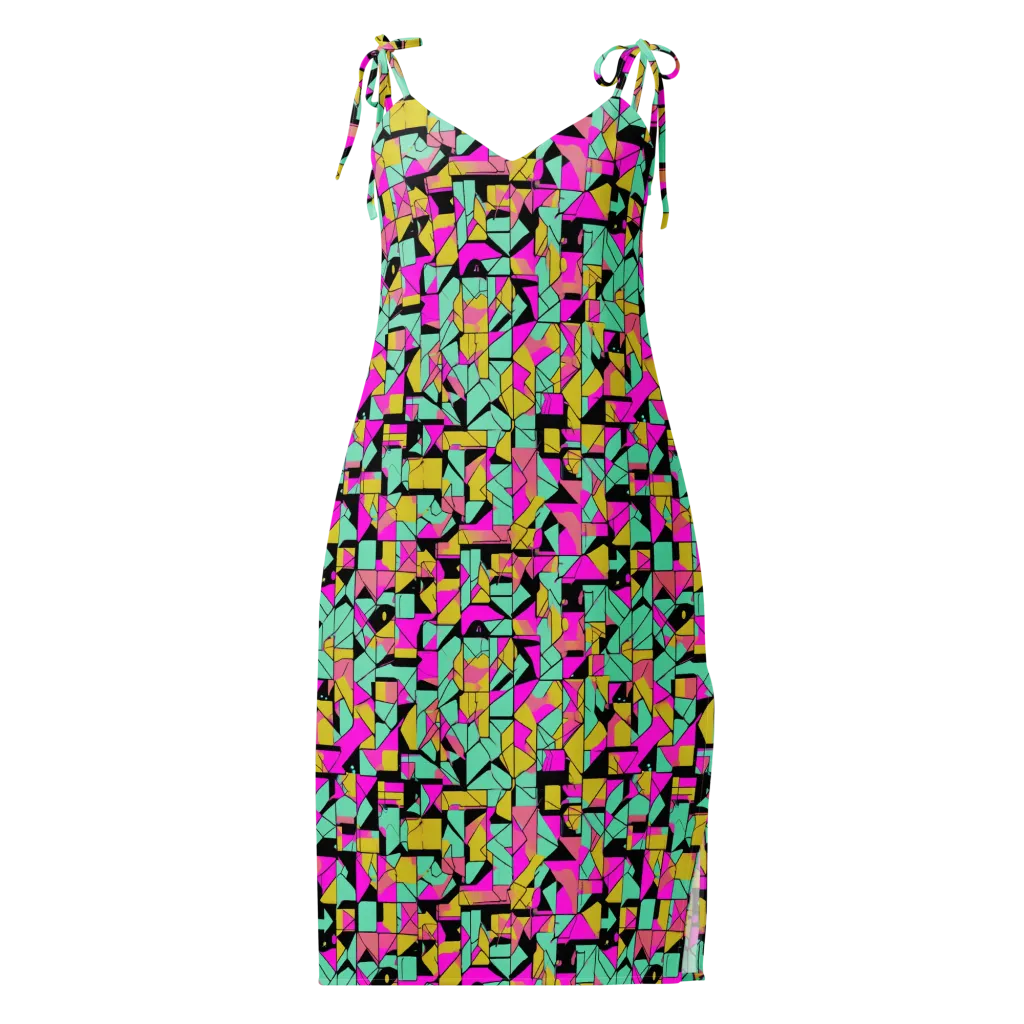 Prism Riot on Slip Dress — Front