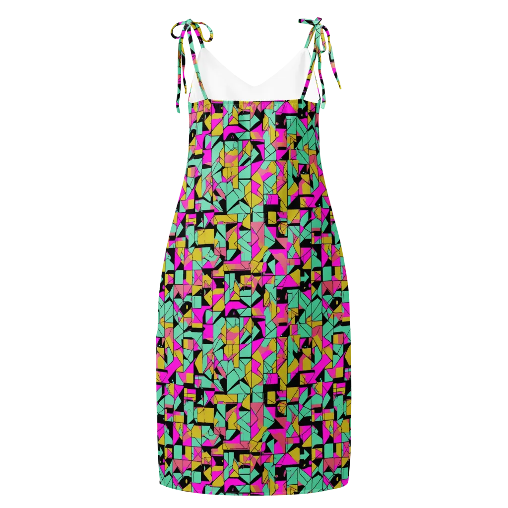Prism Riot on Slip Dress — Back
